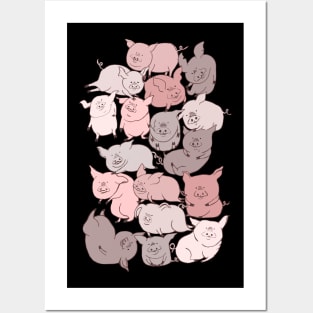 Pigs Posters and Art